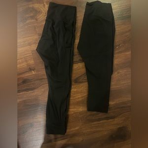 2 pairs of Fabletics Leggings